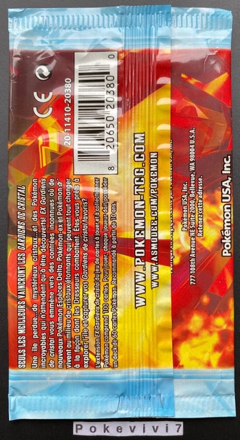 BOOSTER Block EX Pokemon EX CRYSTAL GUARDIANS Video / Empty / Open / NO CARDS! 2