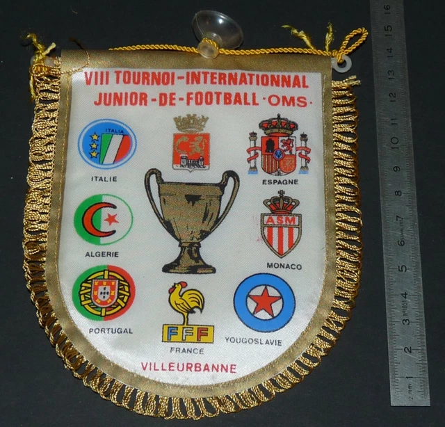 ancien petit FANION pennant wimpel § PARIS FC § FRANCE