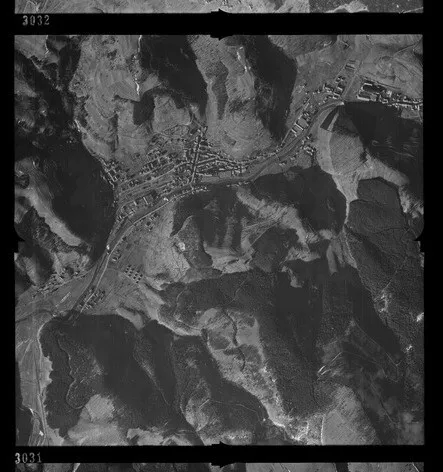 Zell im Wiesental Freiburg im Breisgau Germany Aerial Old Photo-02