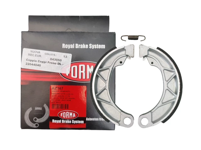 Coppia Ceppi Freno Lambretta DL 22044040 MARCA TWS/FORMA
