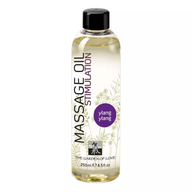 Massage-Öl mit Ylang-Aroma 250 ml sinnlich erotischer Duft Partner-Massage