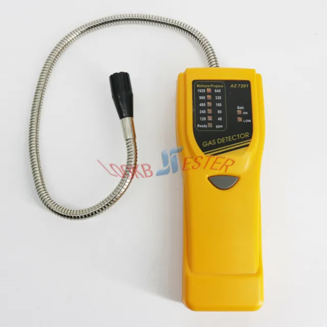 AZ7201 High Sensitive Portable Flammable Gas Methane Propane Gas Leak Detector