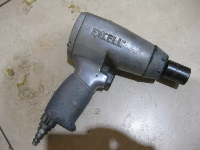 Used! Works! Ex-Cell ET501 1/2" Air Pneumatic Impact Wrench 230 Ft Lbs