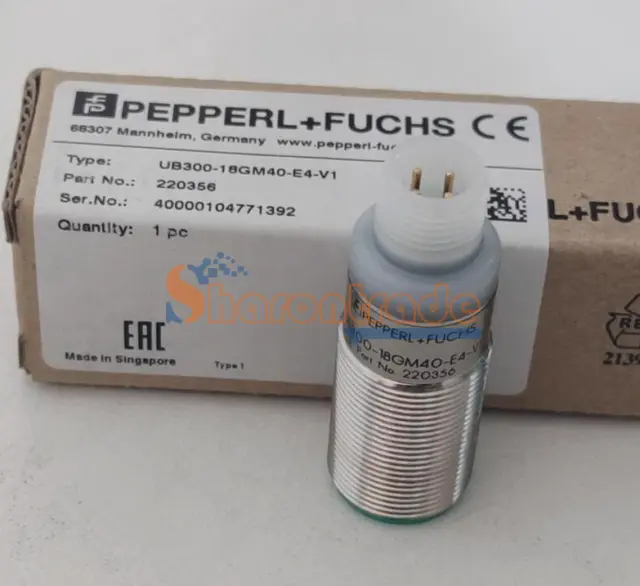 1PCS Neu IN Box Pepperl+Fuchs P+F UB300-18GM40-E4-V1 Ultraschall Sensor