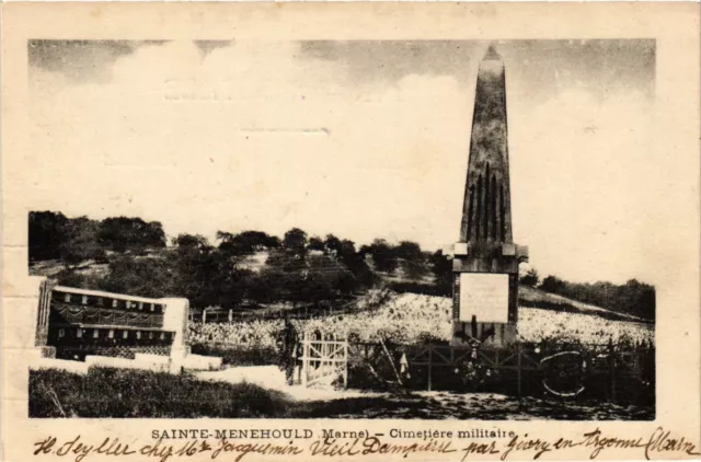 CPA AK Militaire - Sainte-Menehould - Marne - Military Cemetery (695533)