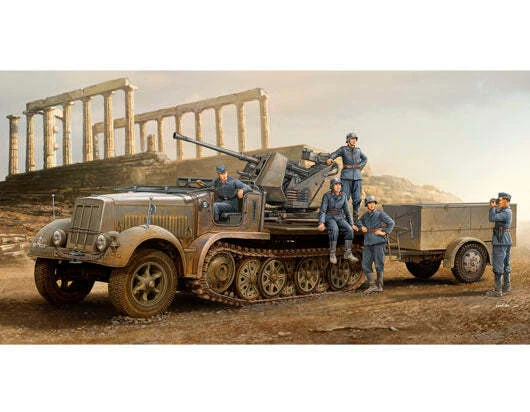MAQUETTE 1/35 TRUMPETER Ref 05532 German Sd.Kfz.6/2 3.7cm Flak 37 auf Selbstfahr EUR 39,90 - FR