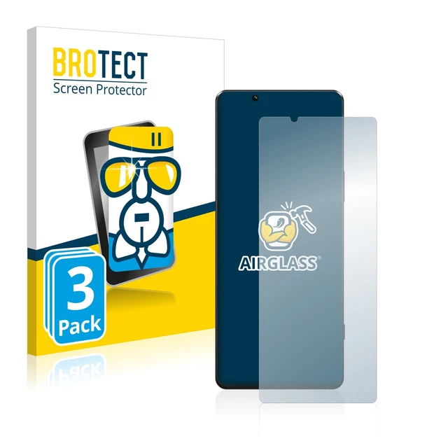 3x BROTECT Panzerglasfolie für Sony Xperia 5 IV Schutz Glas Folie Panzerfolie