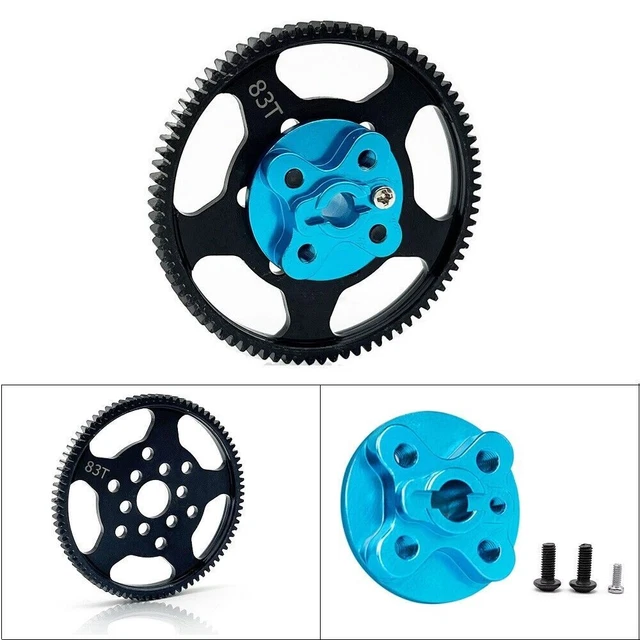 CNC-gefräster Alu-Spur Gear Mount Für HPI Sprint 2 – 1/10 On-Road Ersatzteil