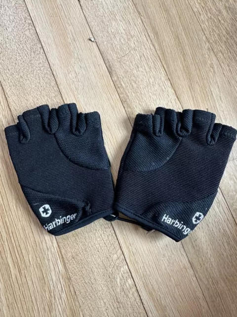 Harbinger Unisex Black Weight Lifting Gloves, Small Harbinger Unisex Black Weight Lifting Gloves, Small