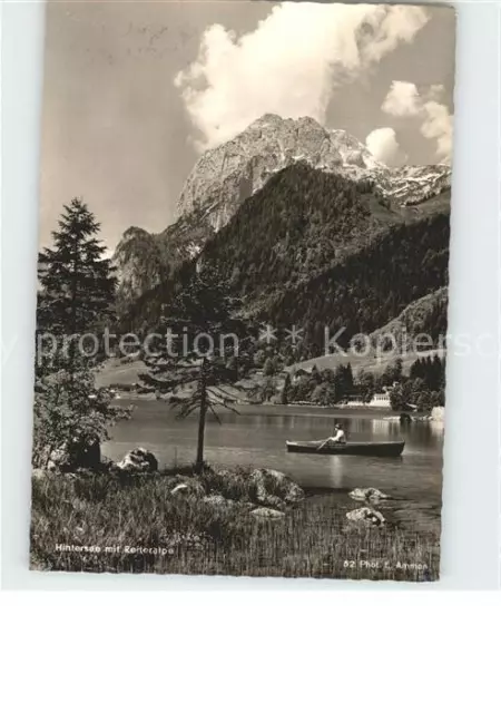 72331658 Hintersee_Berchtesgaden mit Reiteralpe Hintersee Berchtesgaden