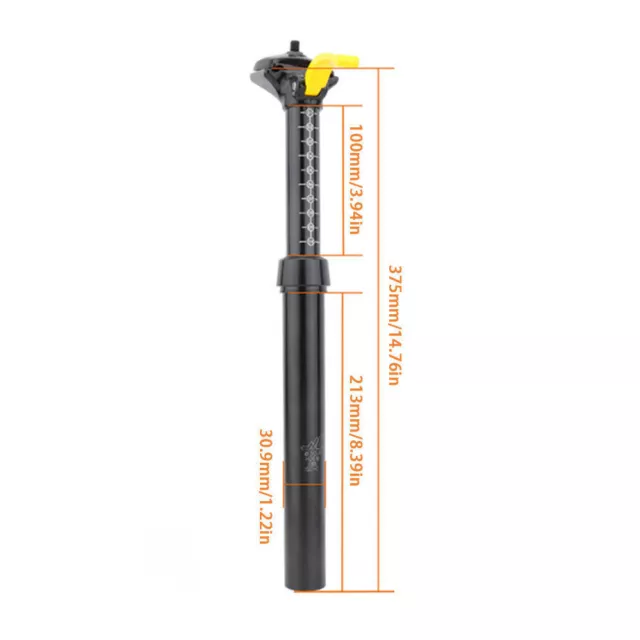 Einstellbare Hydraulische Dropper Sattelstütze Fahrrad Sattelstützen Federung LY