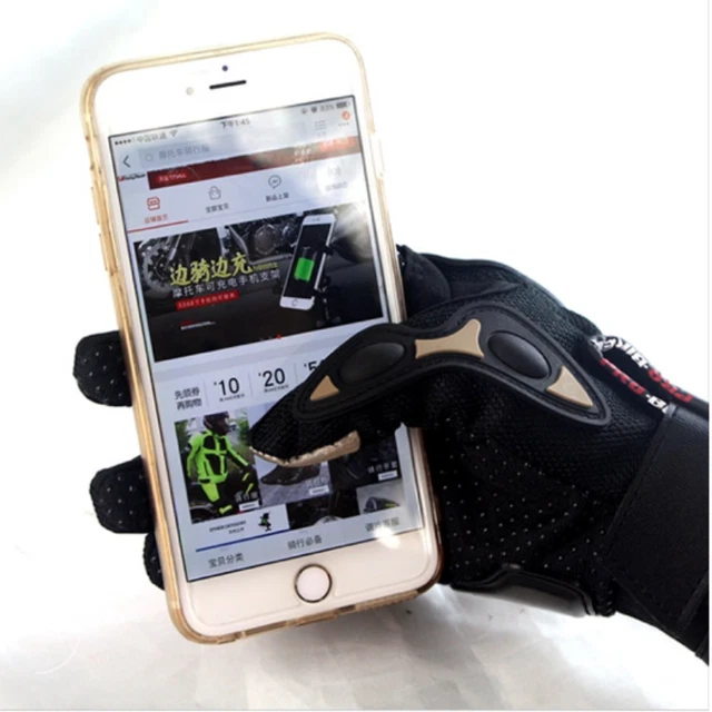 Gants de Motard Moto Vélo sport imperméables écran tactile homme femme Taille XL