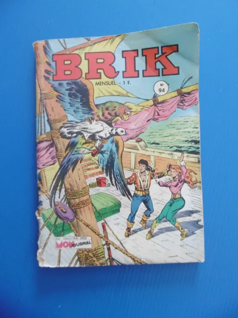 BRIK n°94 daté de 1966 - EDITIONS MON JOURNAL - PETIT FORMAT