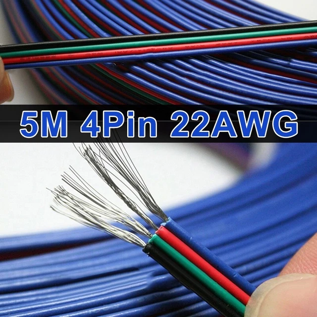 Verlängerungskabel 22AWG Zubehör Für LED-Lichtleiste 3528 5050 Praktisch