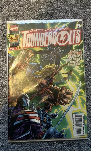 marvel comics graphic novel thunderbolts Vol. 1 #1-81 Missing 5 In Run. 76 Total
