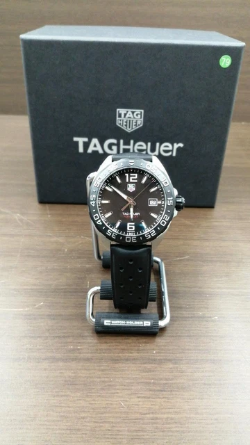 TAG Heuer Formula 1 WAZ1110 Date St.Steel Sapphire Black Slv Quartz Mens Watch