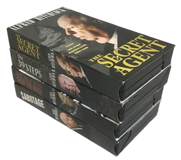 ALFRED HITCHCOCK VHS Sabotage The Man Knew Too Much 39 Steps Secret