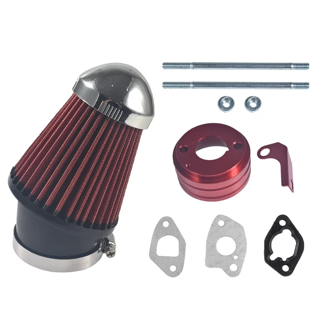 Inlet Air Filter Kit for Go Kart Mini Bike with 212cc 6.5HP Predator Engine FL1