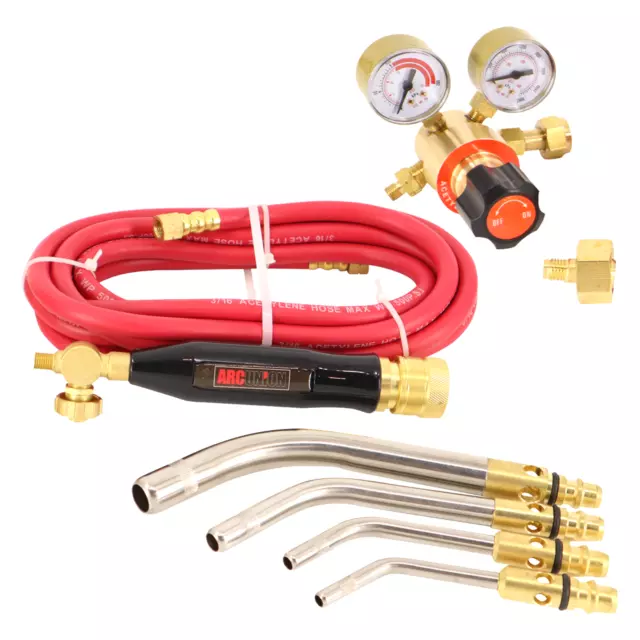 Arc Union Air Acetylene Torch Kit 1 year warranty Fuel Gas kit