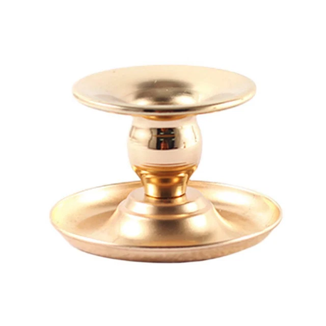 Set 12 Portacandele In Legno Naturale - Per Candele Votive - Decorazione Rustica Matrimonio, Natale, Casa - 6.5x4 Cm