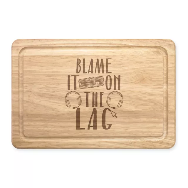 Blame C' Sur Latence Joueur Rectangulaire Planche à Découper PC Ordinateur de