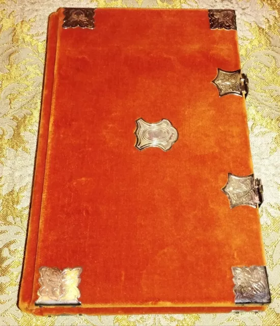 Medieval 1510 Facsimile "PARISIAN BOOK OF HOURS" Velvet Cover Buckle 52/4000 Medieval 1510 Facsimile "PARISIAN BOOK OF HOURS" Velvet Cover Buckle 52/4000