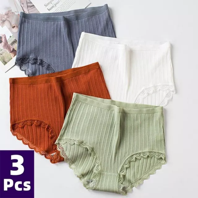 COMFORTABLE LACE SEAMLESS Underwear for Women Breathable Briefs Panties  £5.78 - PicClick UK