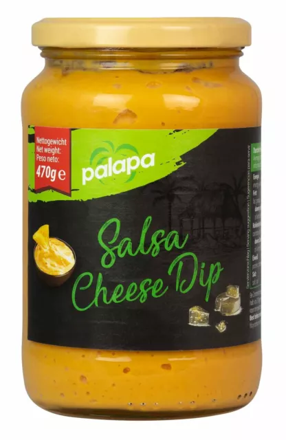 PALAPA Salsa Cheddar Cheese - 450ml (470g) (11 EUR/kg)