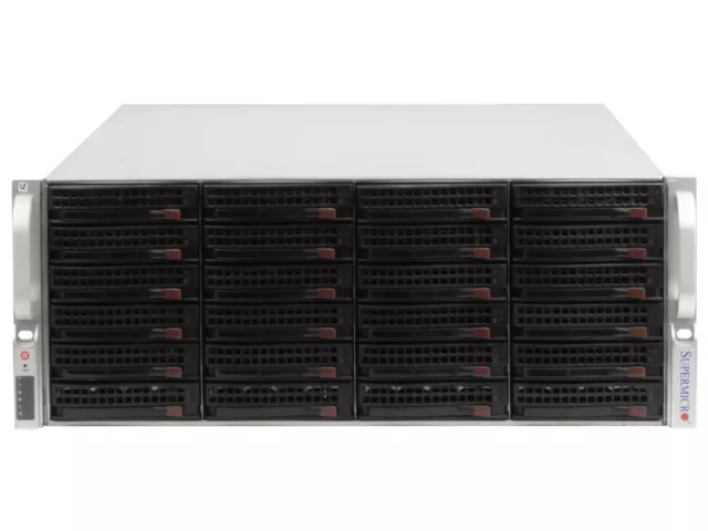 SUPERMICRO CSE-846 4U 24x 3.5" CHIA 2x REDUNDANT PSU