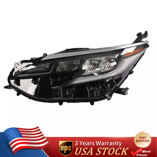 Left Driver Side Headlamp For 2021 2022 Toyota Sienna XSE Full LED Headlight