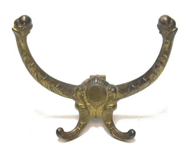 Vintage Metal  Victorian Style  Hat Or Coat Wall Mount Hook