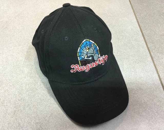 Casquette Reglable Cap Noire Biere Blonde D'abbaye Belgian Beer Bier Augustijn 1