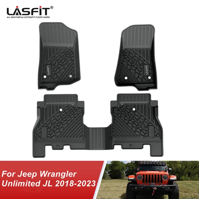 FOR JEEP WRANGLER Unlimited JL 20182023 Floor Mats Liners Black All