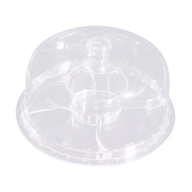 Plateaux à Snacks Colexy 4 Pièces - Bols à Tremper Réutilisables 18.3x16.3cm