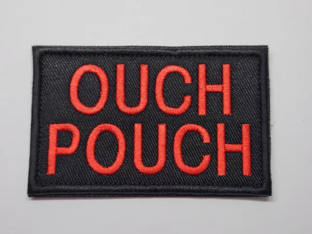 OUCH POUCH Hook and Loop Patch Badge Tactical Morale Military