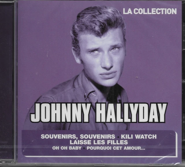 JOHNNY HALLYDAY ALBUM 1 Cd "La Collection* 18 Titres Neuf Sous Blister