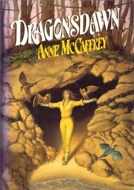 Anne McCaffrey "Dragonsdawn" (1988) SIGNED 1st Printing Dragonriders Pern