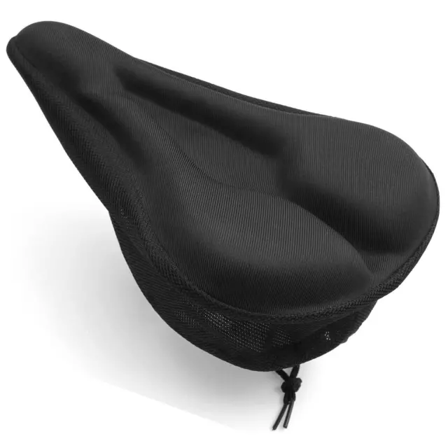 Fahrrad Sitzbezug Kissen Gepolstert Gel Sattel Extra Komfort Spin Training