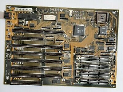Elitegroup SC386SX Rev.1.3 ISA Mainboard + Intel 80386SX 25MHz + 2MB SIMM RAM