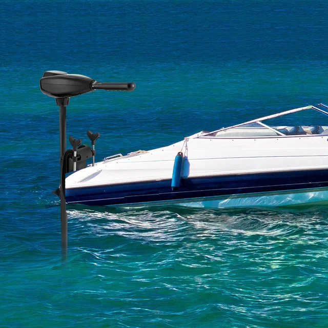 46lbs Electric Trolling Motor Saltwater Trolling Motor Fishing Boat Engine 12V