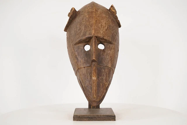 Bamana African Mask w/ Custom Stand - Mali 2