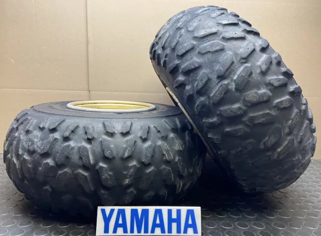 Genuine Yamaha 4x115 rims. DUNLOP KT775B Rear Tires 22x10x9 GWR