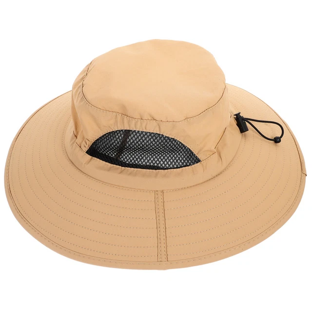 Chapeau de jardinage de pêche UV Protection Hat à bord large chapeau de soleil