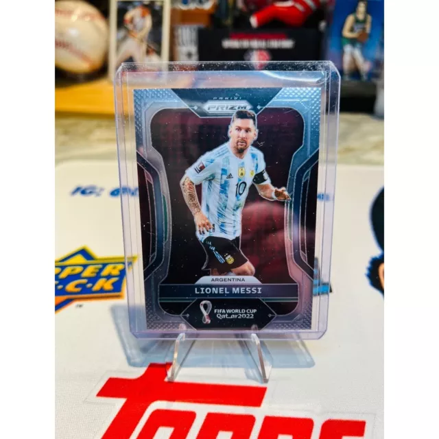 2022 Prizm Fifa World Cup Soccer Lionel Messi #7 Argentina