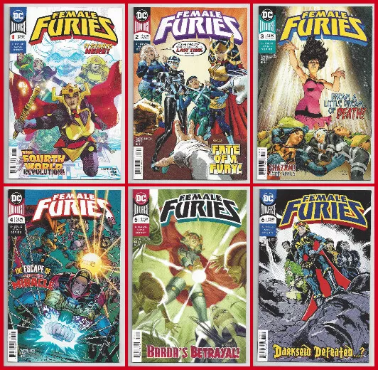 FEMALE FURIES #1 2 3 4 5 6 SET 1st PRINT Darkseid Granny Goodness DC 2019 NM- NM