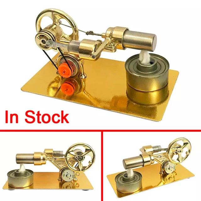 STERLING ENGINE MODEL Electricity Generator Physics Science Lab ...