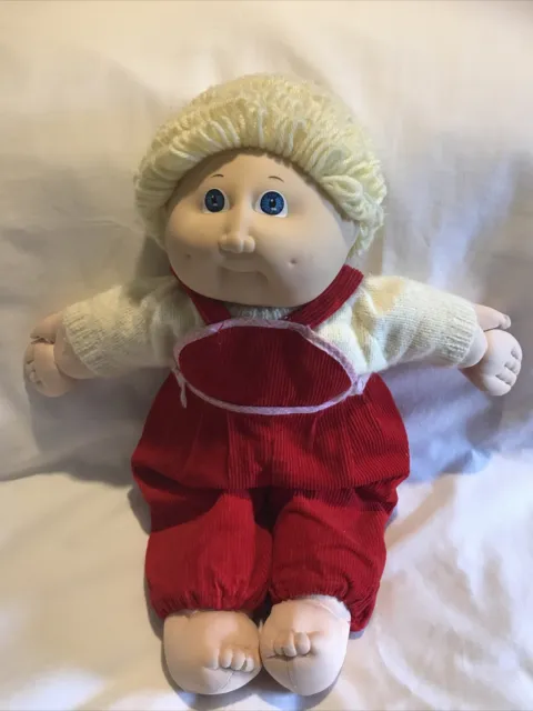 Blonde Hair/ Blue Eyes / Two Dimple cabbage patch kids vintage 80's