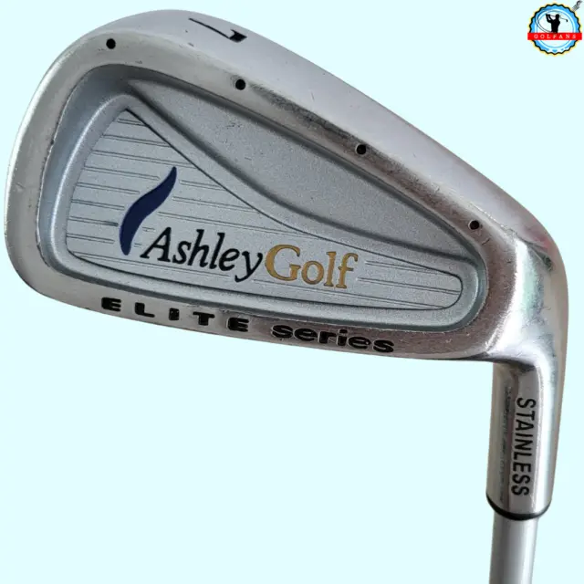 Eje de grafito Ashley Golf Elite Series único 7 hierro R/H 36" necesita agarre