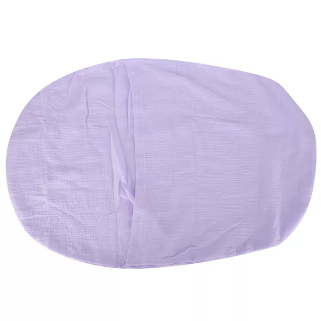 (Light Purple)Baby Lounger Slipcover Baby Lounger Cover Double Layer Cotton