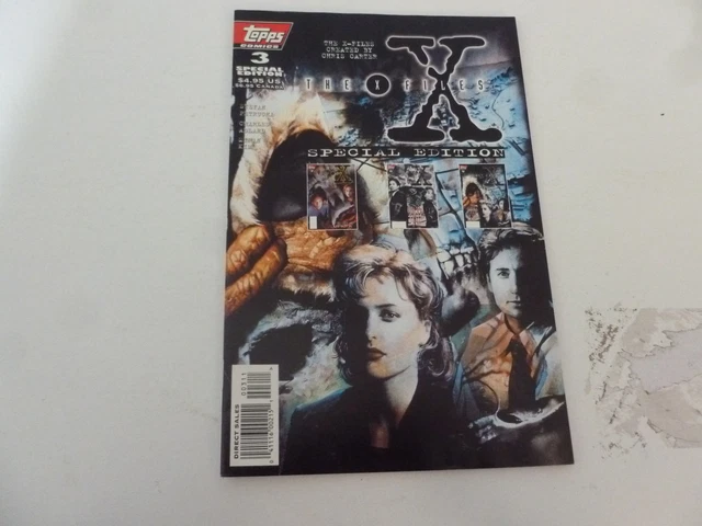 THE X-FILES Comic - SPECIAL EDITION - Vol 1 - No 3 - Date 03/1996 - Topps Comics